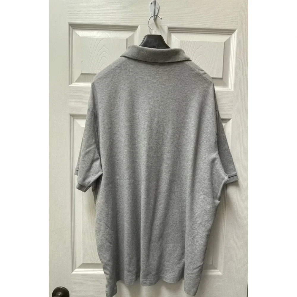 Polo Ralph Lauren Men's‎ 3XL Gray Polo Navy Embroidered Pony Preppy Classic - Picture 5 of 12